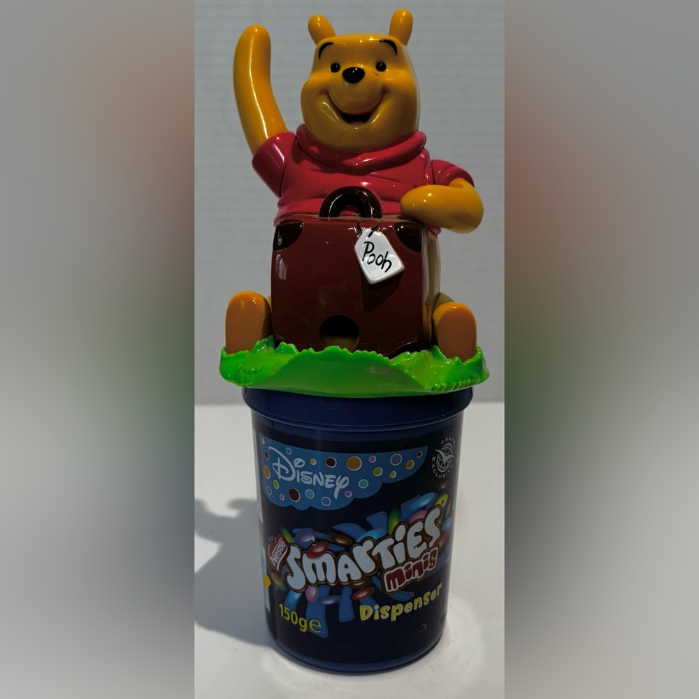 Vintage Disney Winnie The Pooh Smarties Dispenser